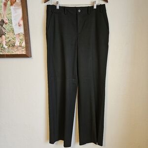 Lauren Ralph Lauren Sanderson Black Work Career Trouser Dress Pants